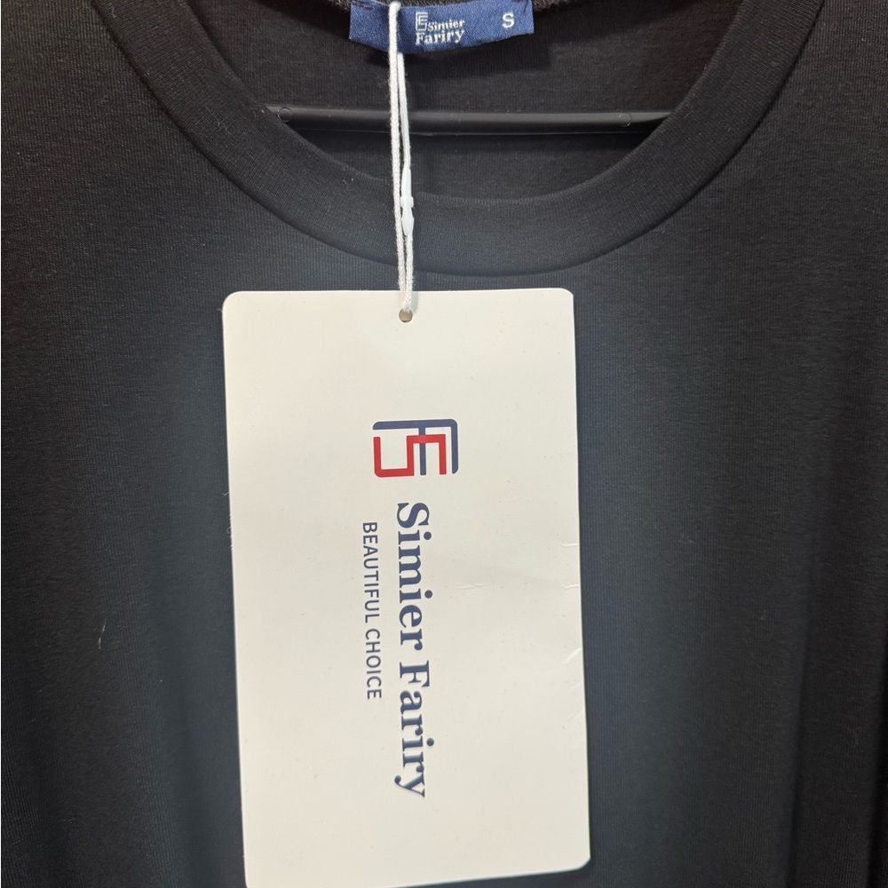 🆕Black Long Sleeve Dress - Picture 5 of 7